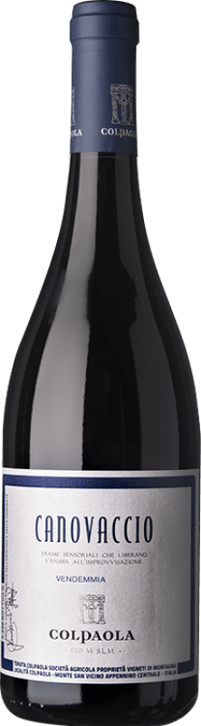 16,95 € Envoi gratuit | Vin Rouge Colpaola Canovaccio I.G.T. Marche Marches Italie Merlot Bouteille 75 cl