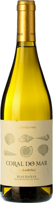 15,95 € Kostenloser Versand | Weißwein Veiga da Princesa Coral do Mar D.O. Rías Baixas Galizien Spanien Albariño — Albarinho Flasche 75 cl