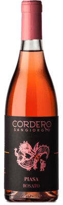 11,95 € 免费送货 | 玫瑰酒 Cordero San Giorgio Piasa 年轻的 意大利 瓶子 75 cl