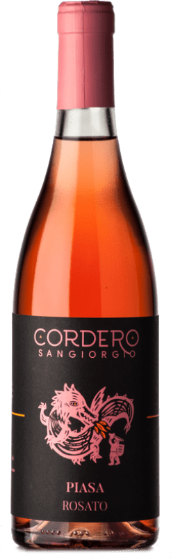 11,95 € Envio grátis | Vinho rosé Cordero San Giorgio Piasa Jovem Itália Garrafa 75 cl