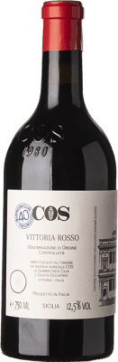 27,95 € Envío gratis | Vino tinto Azienda Agricola Cos Rosso D.O.C. Vittoria Sicilia Italia Nero d'Avola, Frappato Botella 75 cl