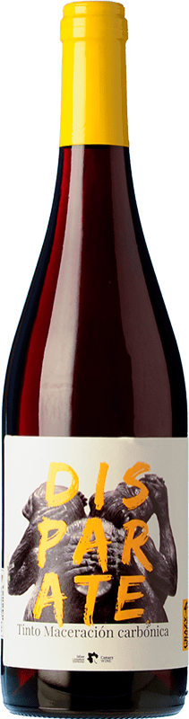 13,95 € Envio grátis | Vinho tinto El Lomo Crazy Wines Disparate Ilhas Canárias Espanha Listán Preto, Negramoll Garrafa 75 cl