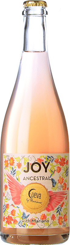 21,95 € Spedizione Gratuita | Spumante bianco Cueva Joy Ancestral Spagna Moscato d'Alessandria, Tardana Bottiglia 75 cl