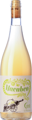 16,95 € Envio grátis | Vinho Branco Cueva Espanha Macabeo 75 cl