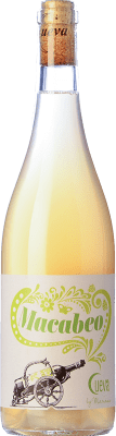 15,95 € Kostenloser Versand | Weißwein Cueva Spanien Macabeo Flasche 75 cl