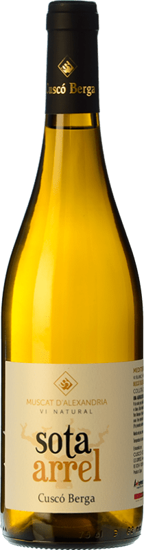 8,95 € Spedizione Gratuita | Vino Bianco Cuscó Berga Sota Arrel Muscat Spagna Moscatel — Moscato 75 cl