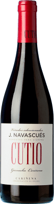 13,95 € Free Shipping | Red wine J. Navascués Cutio Momentos para siempre D.O. Cariñena Aragon Spain Grenache Bottle 75 cl