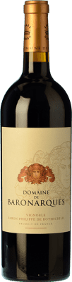 42,95 € Free Shipping | Red wine Baronarques Limoux A.O.C. Blanquette de Limoux Languedoc France Merlot, Syrah, Cabernet Sauvignon, Cabernet Franc, Malbec Bottle 75 cl