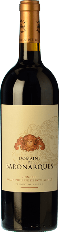44,95 € Envoi gratuit | Vin Rouge Domaine de Baronarques A.O.C. Blanquette de Limoux Languedoc France Merlot, Syrah, Cabernet Sauvignon, Cabernet Franc, Malbec 75 cl