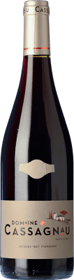 6,95 € 送料無料 | 赤ワイン Domaine de Cassagnau Rouge I.G.P. Vin de Pays d'Oc ラングドック フランス Merlot, Syrah, Grenache ボトル 75 cl