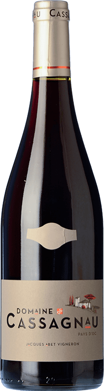 6,95 € Envoi gratuit | Vin Rouge Domaine de Cassagnau I.G.P. Vin de Pays d'Oc Languedoc France Merlot, Syrah, Garnacha — Grenache Bouteille 75 cl