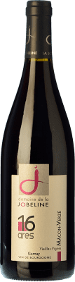 19,95 € Бесплатная доставка | Красное вино La Jobeline Mâcon-Verzé 16 Ares A.O.C. Mâcon-Villages Бургундия Франция Gamay бутылка 75 cl