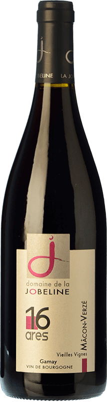 21,95 € Free Shipping | Red wine Domaine de La Jobeline Mâcon-Verzé 16 Ares A.O.C. Mâcon-Villages Burgundy France Gamay Bottle 75 cl