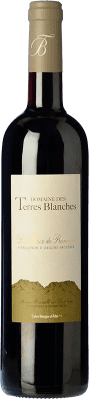 16,95 € Бесплатная доставка | Красное вино Domaine des Terres Blanches Rouge A.O.C. Les Baux de Provence Прованс Франция Syrah, Grenache, Cabernet Sauvignon, Monastrell бутылка 75 cl
