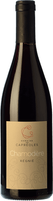 15,95 € 免费送货 | 红酒 Les Capréoles Chamodère A.O.C. Régnié 勃艮第 法国 Gamay 瓶子 75 cl