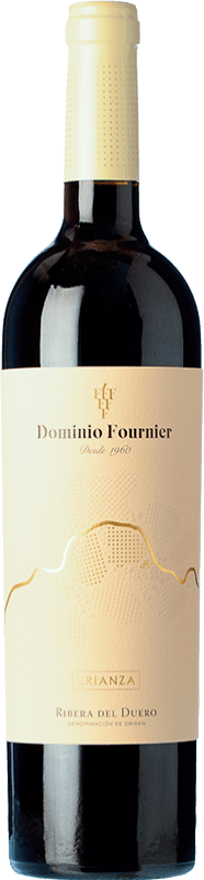27,95 € Spedizione Gratuita | Vino Rosso González Byass Dominio Fournier Crianza — Invecchiato in Botte D.O. Ribera del Duero Castilla y León Spagna Tempranillo Bottiglia 75 cl