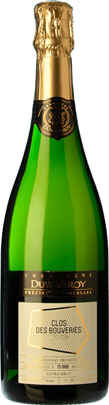 119,95 € Envoi gratuit | Vin Mousseux Blanc Duval-Leroy Clos des Bouveries A.O.C. Champagne Champagne France Chardonnay Bouteille 75 cl