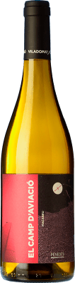 10,95 € Envio grátis | Vinho branco Viladomat Aragó El Camp d'Aviació D.O. Penedès Catalunha Espanha Macabeo Garrafa 75 cl