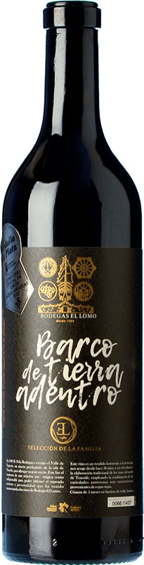 23,95 € Envío gratis | Vino tinto El Lomo Barco de Tierra Adentro Islas Canarias España Listán Negro, Listán Blanco, Negramoll Botella 75 cl