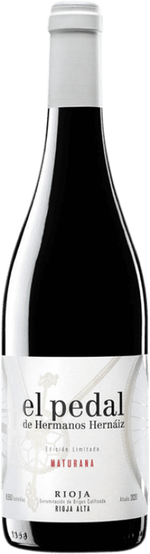 10,95 € Spedizione Gratuita | Vino rosso Hernáiz El Pedal Edición Limitada D.O.Ca. Rioja La Rioja Spagna Maturana Tinta Bottiglia 75 cl