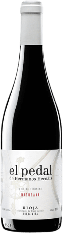 8,95 € Spedizione Gratuita | Vino rosso Hernáiz El Pedal Edición Limitada D.O.Ca. Rioja La Rioja Spagna Maturana Tinta Bottiglia 75 cl