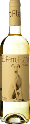 4,95 € Envio grátis | Vinho Branco Moacin El Perro Flaco D.O. Rueda Castela e Leão Espanha Verdejo 75 cl