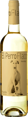 4,95 € Free Shipping | White wine Moacin El Perro Flaco D.O. Rueda Castilla y León Spain Verdejo Bottle 75 cl