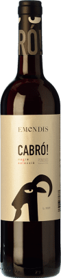 6,95 € Бесплатная доставка | Красное вино Emendis Cabró! Negre Selecció D.O. Penedès Каталония Испания Tempranillo, Merlot, Cabernet Sauvignon бутылка 75 cl