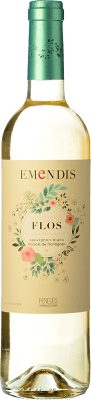 6,95 € Free Shipping | White wine Emendis Flos D.O. Penedès Catalonia Spain Sauvignon White, Muscat Bottle 75 cl