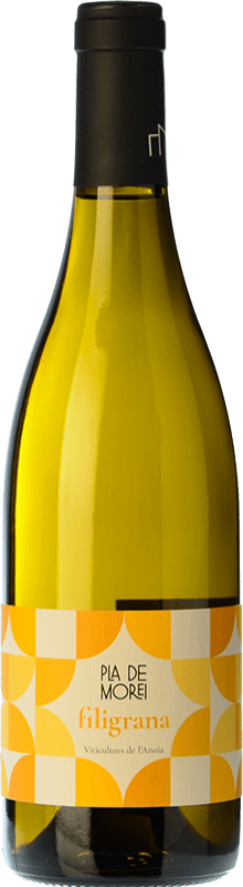 10,95 € Envoi gratuit | Vin Blanc Pla de Morei Filigrana D.O. Catalunya Catalogne Espagne Garnacha — Grenache, Chardonnay Bouteille 75 cl