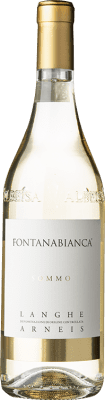 13,95 € Бесплатная доставка | Белое вино Fontanabianca Sommo D.O.C. Langhe Пьемонте Италия Arneis бутылка 75 cl