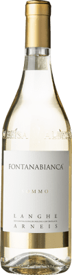 13,95 € Spedizione Gratuita | Vino Bianco Fontanabianca Sommo D.O.C. Langhe Piemonte Italia Arneis 75 cl