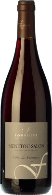 14,95 € Envío gratis | Vino tinto Fournier Père Côtes de Morogues Rouge A.O.C. Menetou-Salon Loire Francia Pinot Negro Botella 75 cl