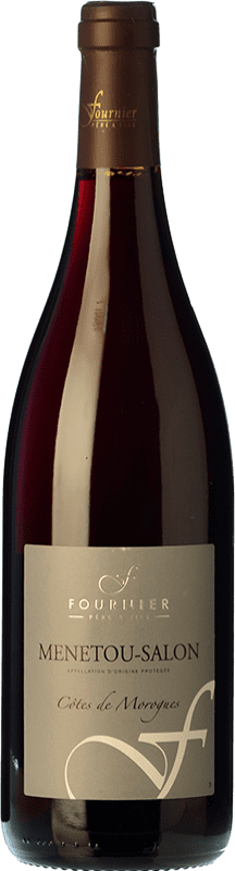 14,95 € Spedizione Gratuita | Vino rosso Fournier Père Côtes de Morogues Rouge A.O.C. Menetou-Salon Loire Francia Pinot Nero Bottiglia 75 cl