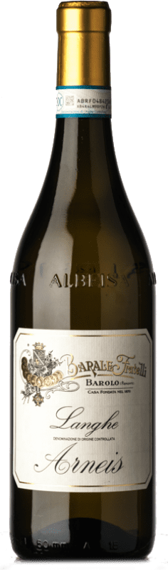 14,95 € Envío gratis | Vino blanco Fratelli Barale D.O.C. Langhe Piemonte Italia Arneis Botella 75 cl
