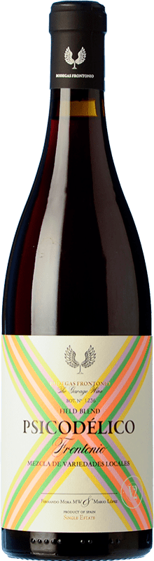 59,95 € Free Shipping | Red wine Frontonio Psicodélico Cribatinaja I.G.P. Vino de la Tierra de Valdejalón Aragon Spain Grenache Bottle 75 cl