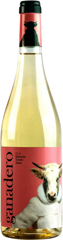 9,95 € 免费送货 | 白葡萄酒 Canopy Ganadero D.O. Méntrida 卡斯蒂利亚 - 拉曼恰 西班牙 Garnacha — 歌海娜, Macabeo — 马卡贝奥, Verdejo — 维德霍 75 cl