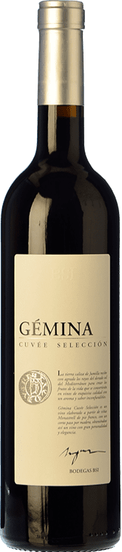 15,95 € Envio grátis | Vinho tinto San Isidro Gémina Cuvée Selección D.O. Jumilla Região de Múrcia Espanha Monastrell Garrafa 75 cl