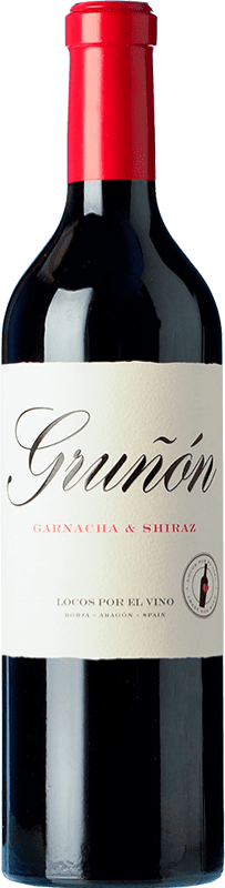 22,95 € 免费送货 | 红葡萄酒 Locos por el Vino Gruñón D.O. Campo de Borja 阿拉贡 西班牙 Syrah — 西拉, Garnacha — 歌海娜 瓶装 75 cl