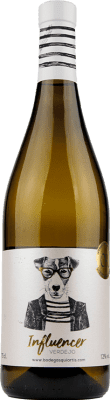 7,95 € Free Shipping | White Wine Qui Artis Influencer Spain Verdejo 75 cl