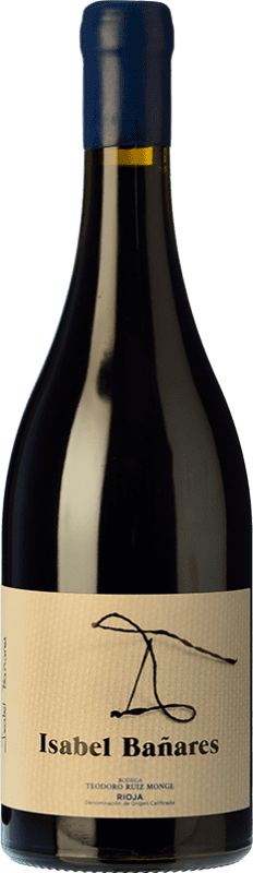 32,95 € Бесплатная доставка | Красное вино Teodoro Ruiz Monge Isabel Bañares D.O.Ca. Rioja Ла-Риоха Испания Tempranillo, Grenache, Viura бутылка 75 cl