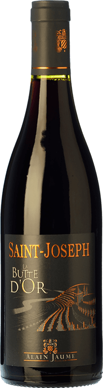 21,95 € Free Shipping | Red wine Alain Jaume La Butte d'Or A.O.C. Saint-Joseph Rhône France Syrah Bottle 75 cl