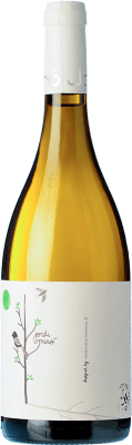 11,95 € Envío gratis | Vino blanco Jordi Miró D.O. Terra Alta Cataluña España Parellada Botella 75 cl
