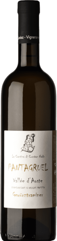 19,95 € Kostenloser Versand | Weißwein La Cantina di Cunéaz Pantagruel D.O.C. Valle d'Aosta Valle d'Aosta Italien Gewürztraminer Flasche 75 cl