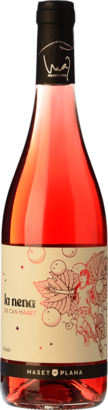 8,95 € Kostenloser Versand | Rosé-Wein Masetplana La Nena de Can Maset Jung D.O. Empordà Katalonien Spanien Syrah Flasche 75 cl