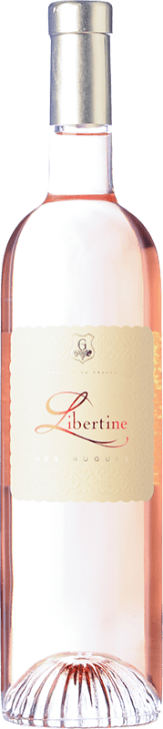 10,95 € Spedizione Gratuita | Vino Rosato Domaine des Nugues Libertine Rosé — Rosato Giovane Francia Gamay Bottiglia 75 cl