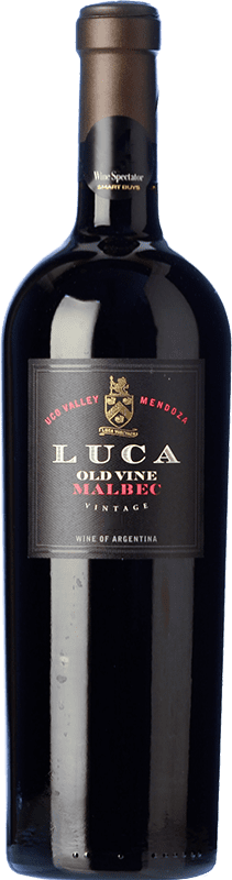 22,95 € 免费送货 | 红酒 Luca Wines Laura Catena Old Vine I.G. Valle de Uco Uco谷 阿根廷 Malbec 瓶子 75 cl