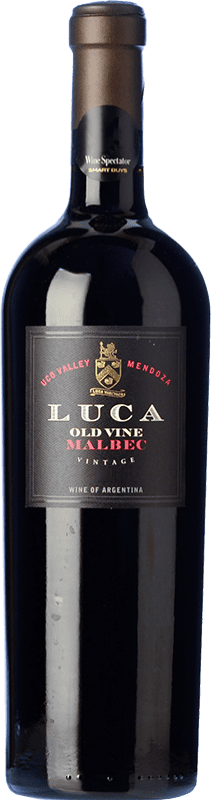 29,95 € Envío gratis | Vino tinto Luca Wines Laura Catena Old Vine Crianza I.G. Valle de Uco Valle de Uco Argentina Malbec Botella 75 cl
