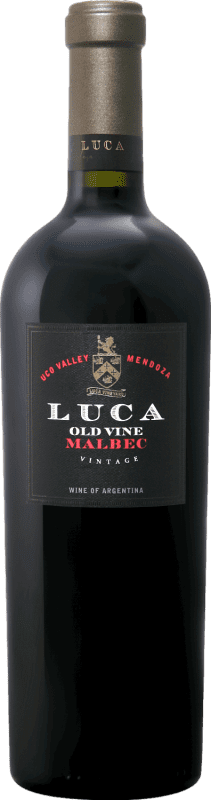 29,95 € 免费送货 | 红葡萄酒 Luca Wines Laura Catena Old Vines — 老藤 Crianza — 陈酿 I.G. Valle de Uco Uco谷 阿根廷 Malbec — 马尔贝克 75 cl
