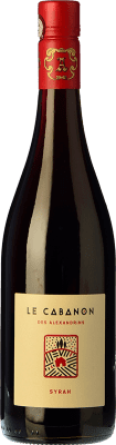 9,95 € Envio grátis | Vinho tinto Les Alexandrins Le Cabanon Rouge França Syrah, Viognier Garrafa 75 cl